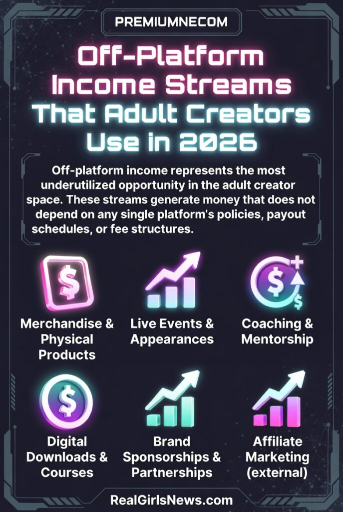 how adult creators make money 2026 off platform income streams